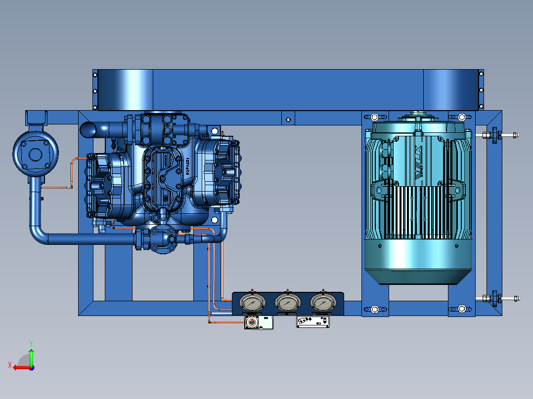 A3004167-Dorin 81VS 压缩单元后视图