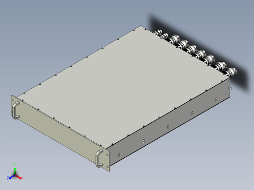 水冷驱动电源机箱