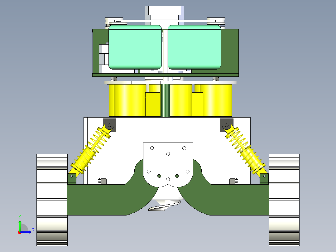 A3003962-月球采样车辆左视图