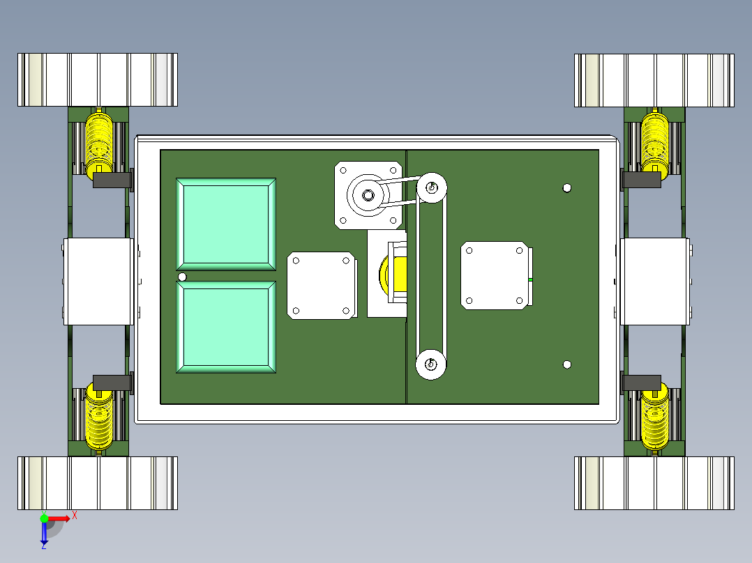 A3003962-月球采样车辆俯视图