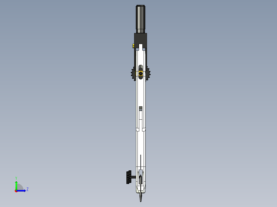 B3004568-圆规左视图