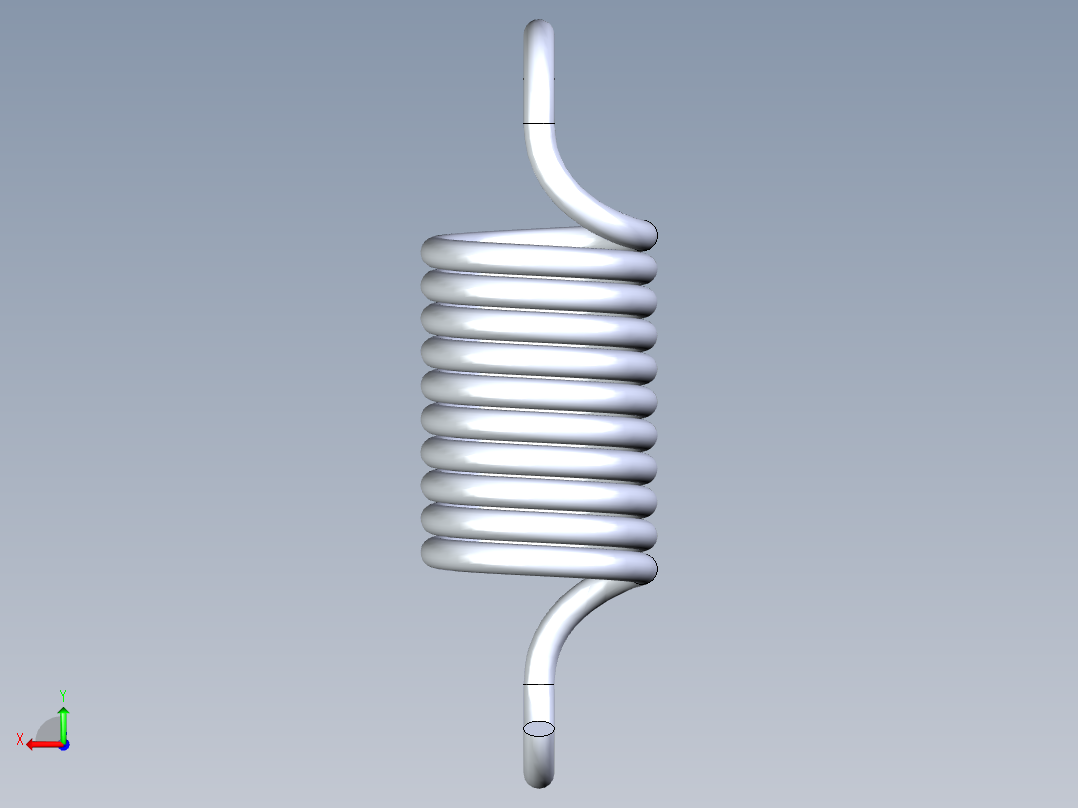 B3004596-扭转弹簧后视图