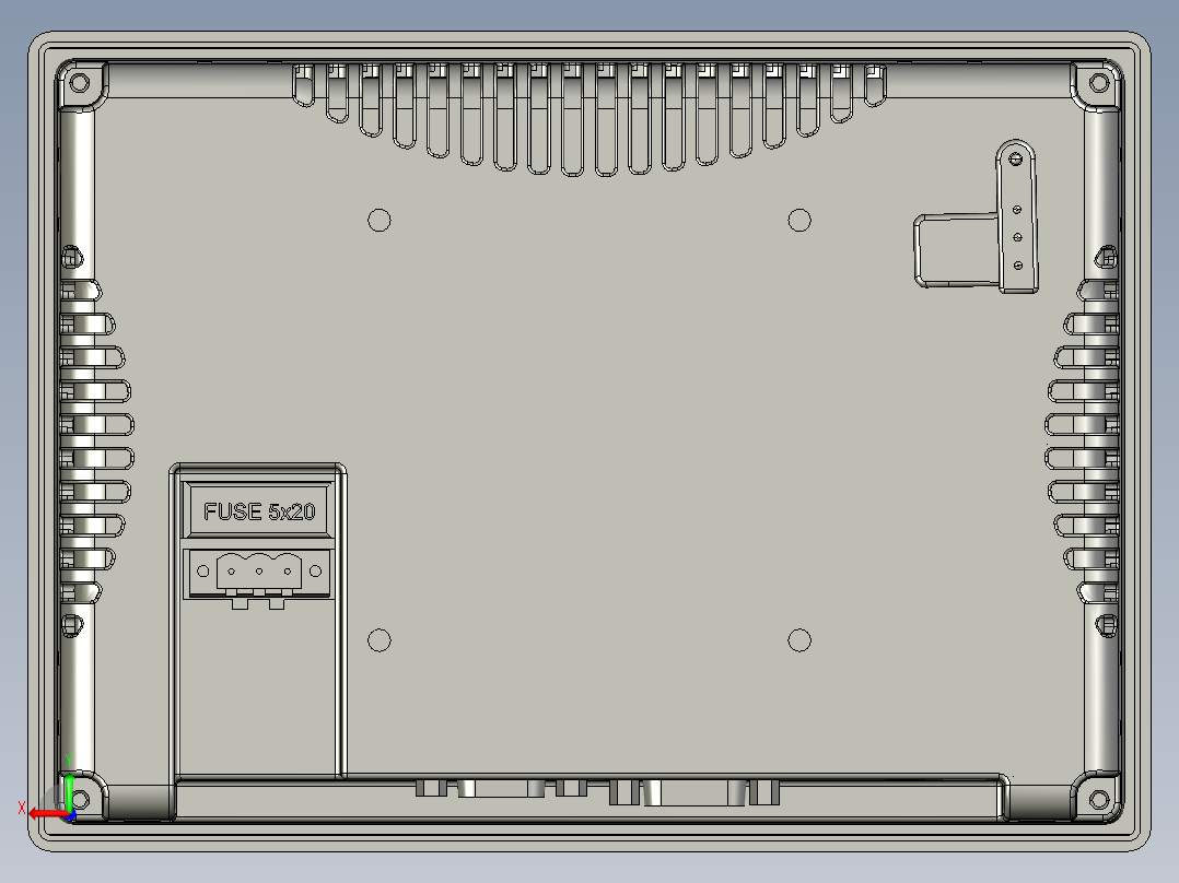 威纶触摸屏MT6070IH后视图