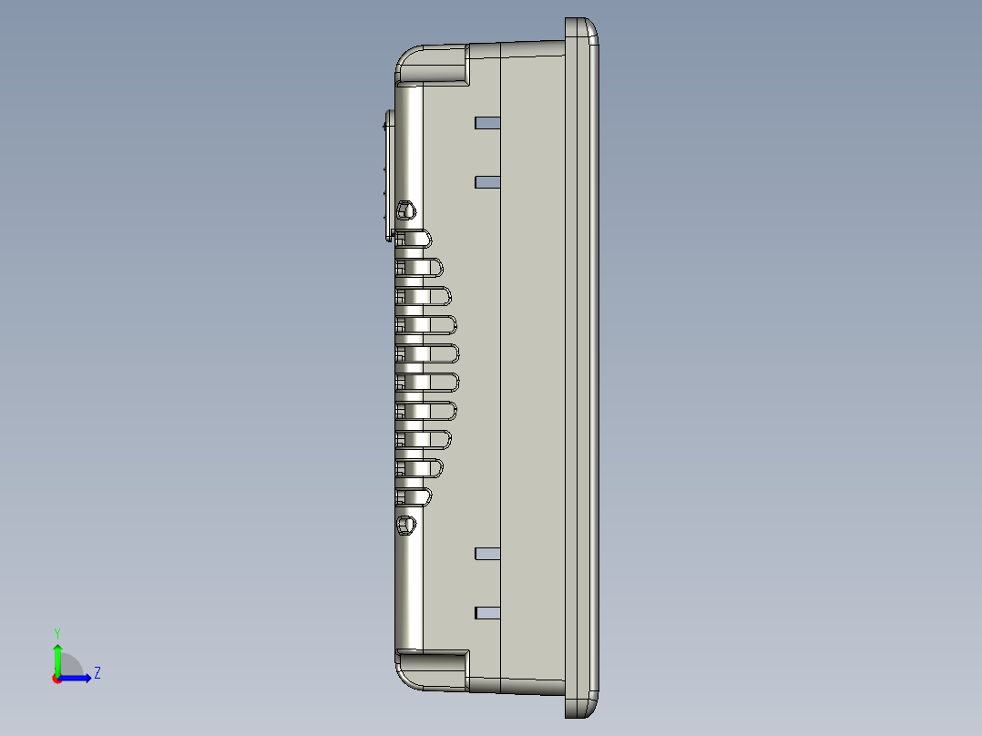 威纶触摸屏MT6070IH左视图