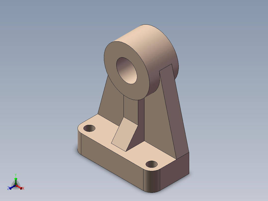 005-SW16练习题正等轴测图
