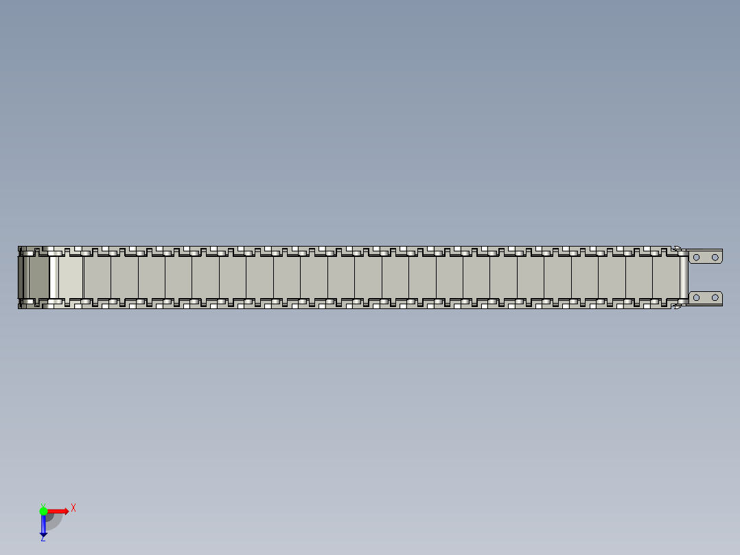FHPS206-38-28-A俯视图