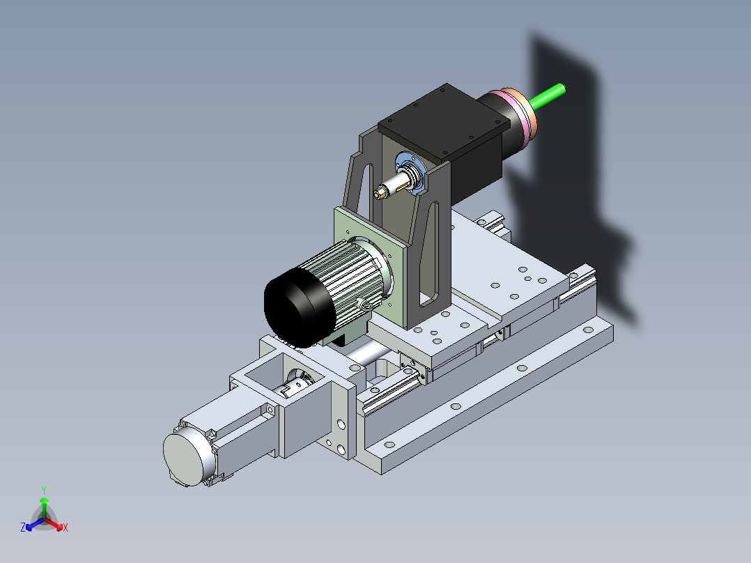 伺服进给钻孔机构设计