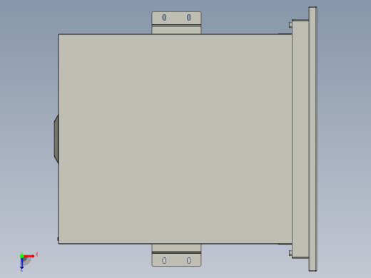 SDFJ01-0501-07工控机安装组件ZB俯视缩略图