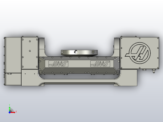 双轴耳轴转台前视缩略图