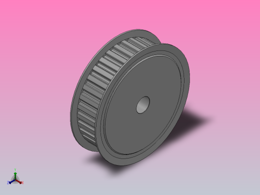 标准型梯形齿同步带轮L型_SLHC-34-100-dc16-A