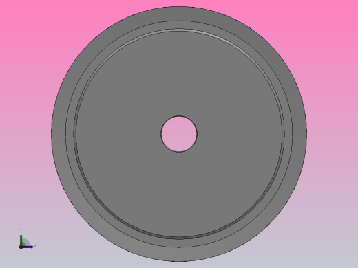 标准型梯形齿同步带轮L型_SLHC-34-100-dc16-A左视缩略图