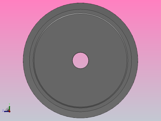 标准型梯形齿同步带轮L型_SLHC-34-100-dc16-A右视缩略图