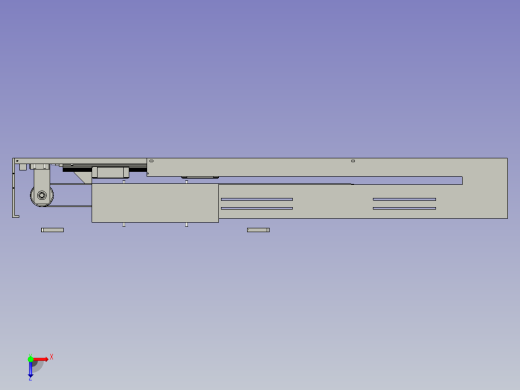 云母绕线机线排版总装图俯视缩略图