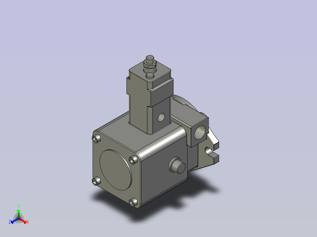 CQVP低压变量叶片泵VP-20F主视图