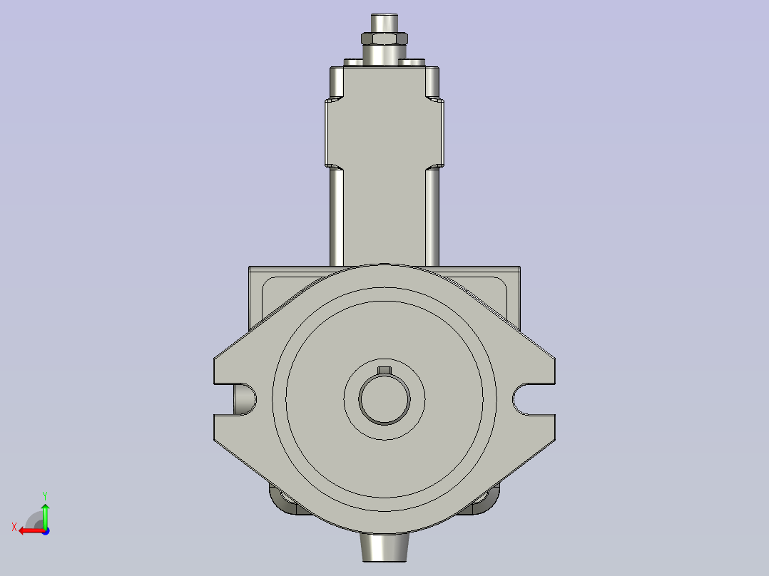 CQVP低压变量叶片泵VP-20F后视图
