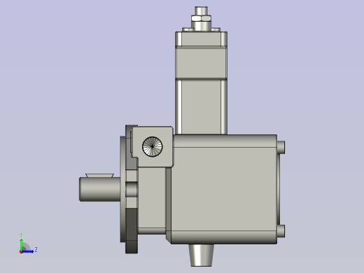 CQVP低压变量叶片泵VP-20F左视缩略图
