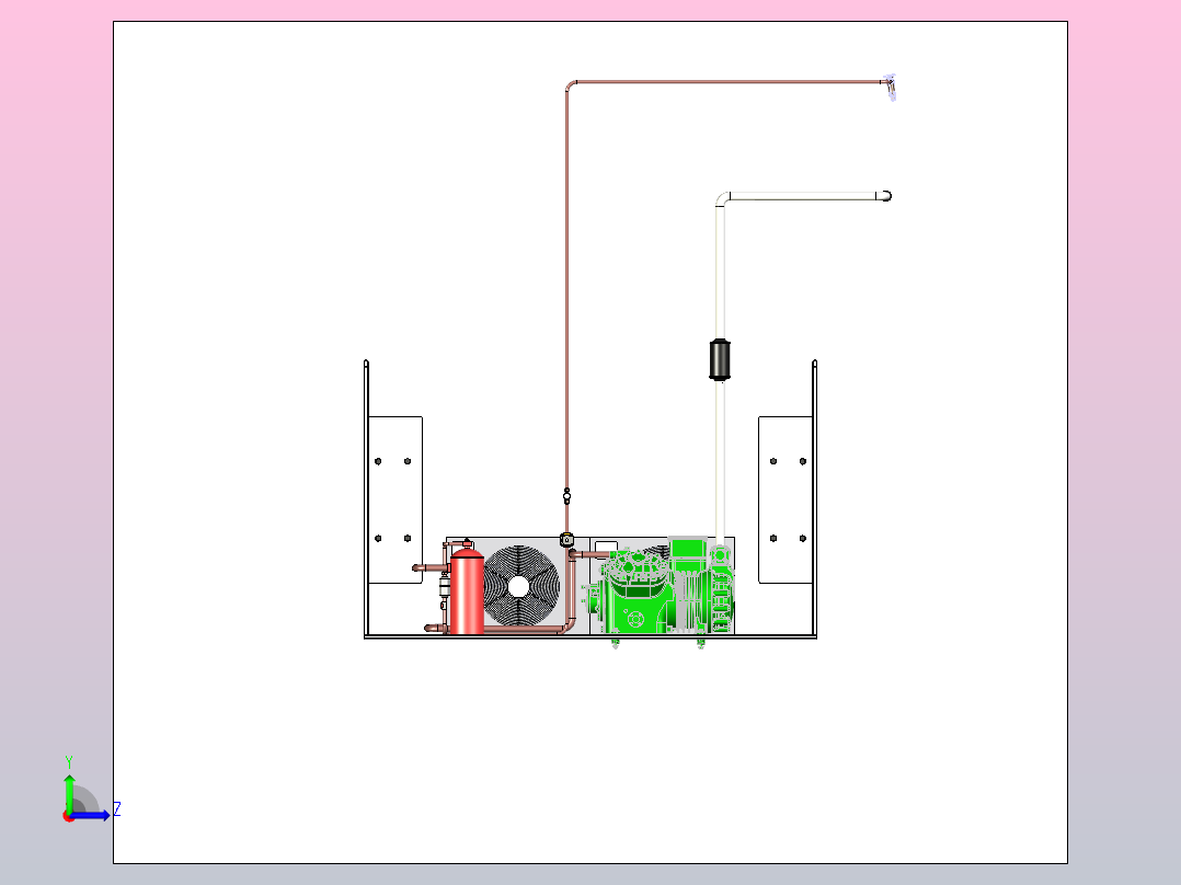 冷库-冷冻室全套左视图