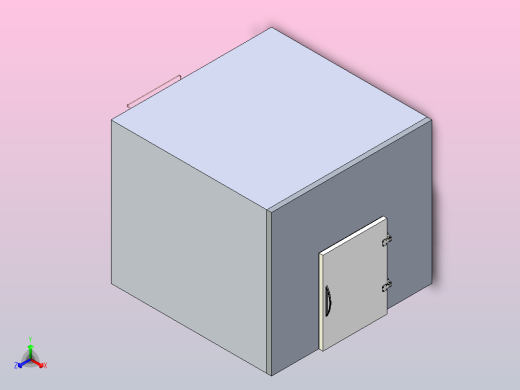 冷库-冷冻室全套正等轴测缩略图