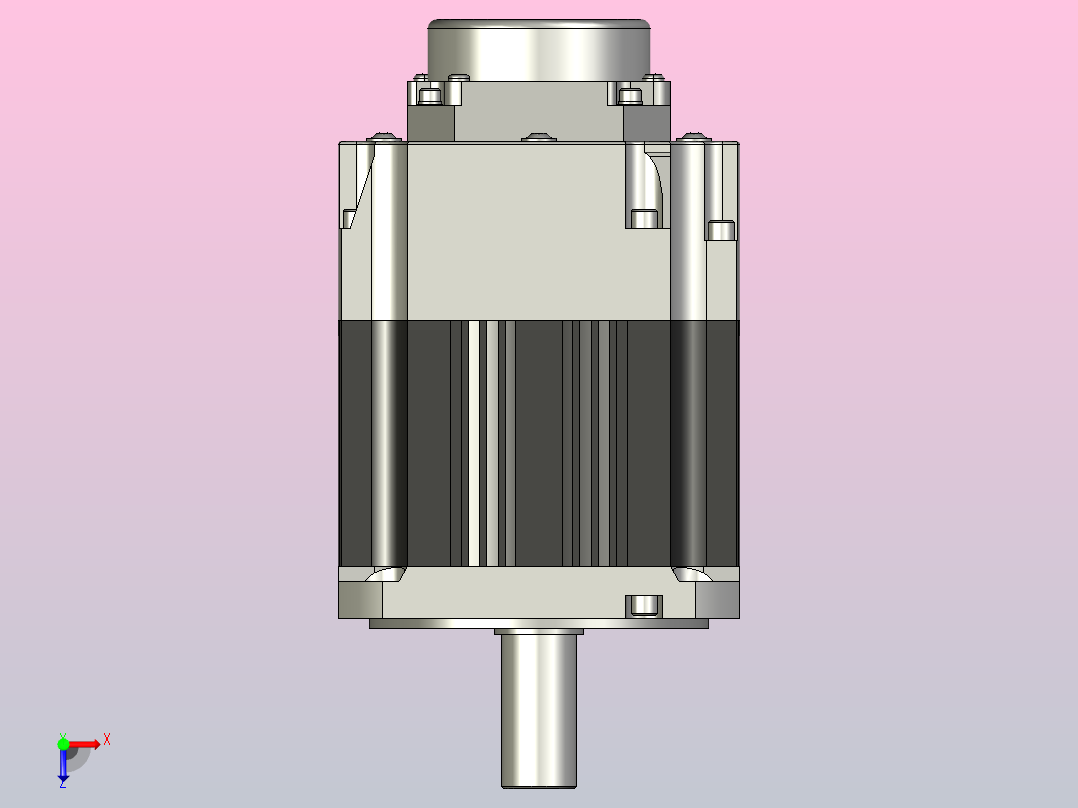 DC伺服电机带电动刹车HK-ST202AWB三菱电机俯视图