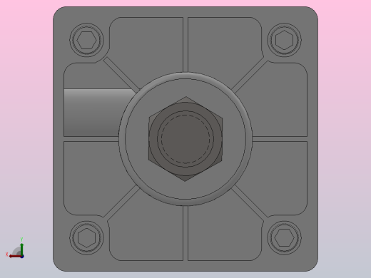 SUD双轴复动型气缸SUD63×100---CS1U后视缩略图