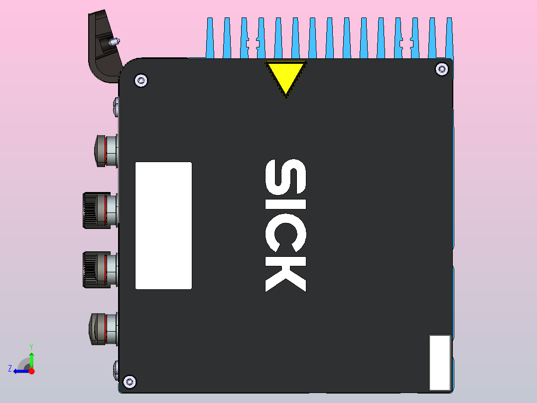 可编程设SIM4x00右视图