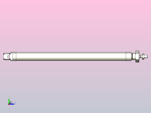 FESTO气缸DSNU-25-300-PPS---_0_左视缩略图