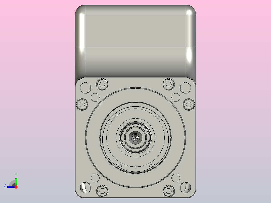 Cyltronic io-link伺服电机CTR-060右视图