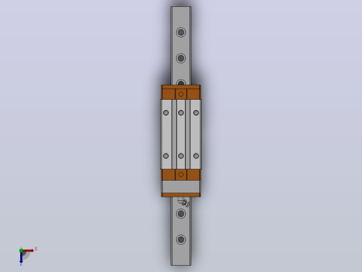 MSR-S╱LS直线导轨[MSR25LSE1R300EZ0CI＋E2╱RC]俯视缩略图