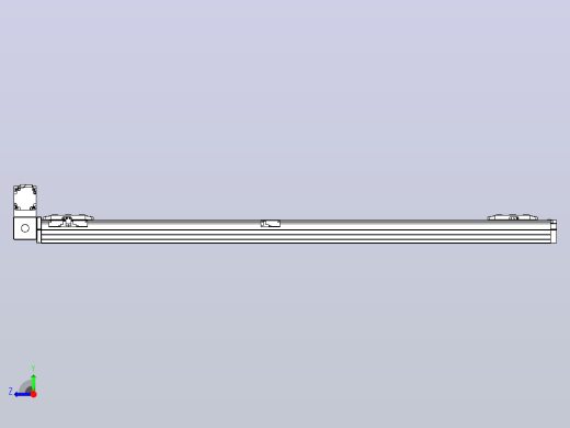 皮带直线轴双滑块型TPA-GCBS-80-P60-L525-LU-M20-N3右视缩略图