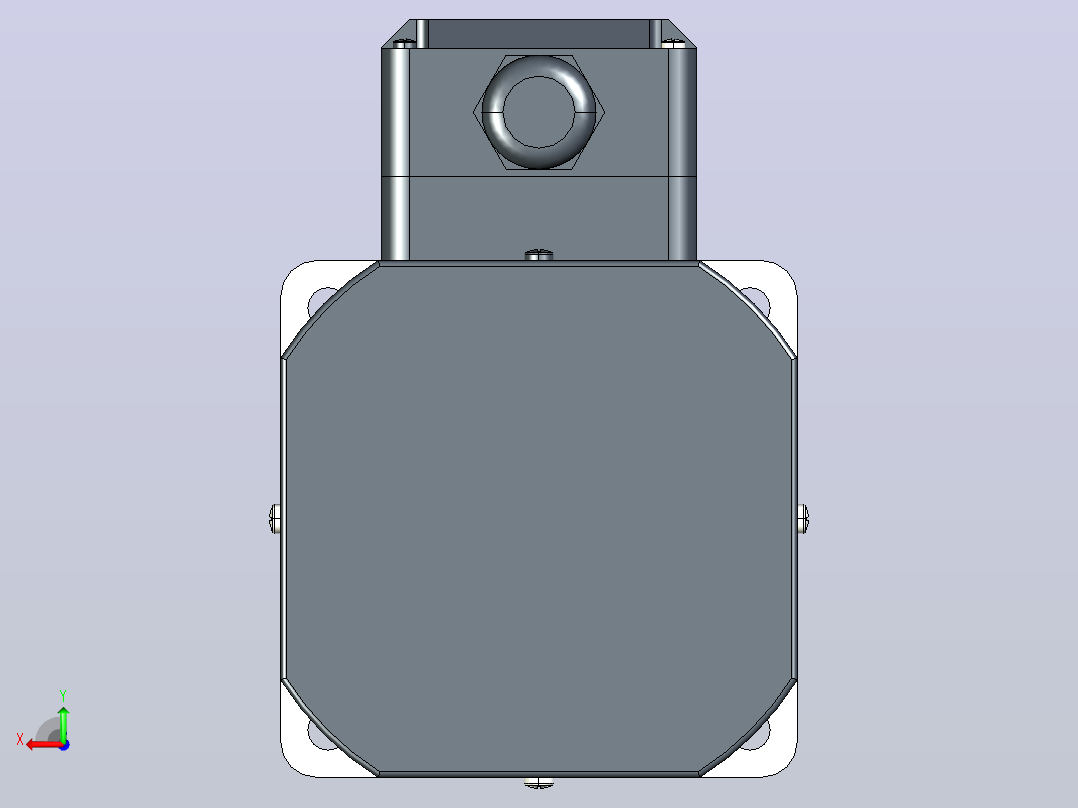 90AC(40W╱60W)微型交流（圆轴）基本型电机[90YS60WDV22HFF]后视图