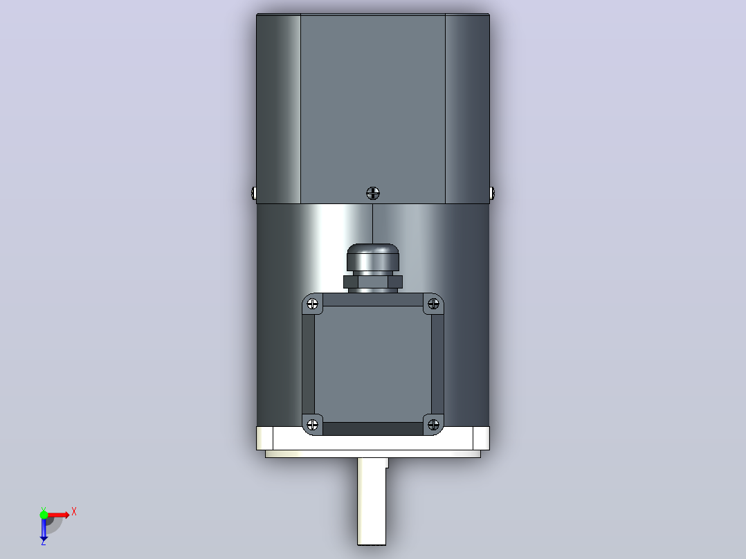 90AC(40W╱60W)微型交流（圆轴）基本型电机[90YS60WDV22HFF]俯视图