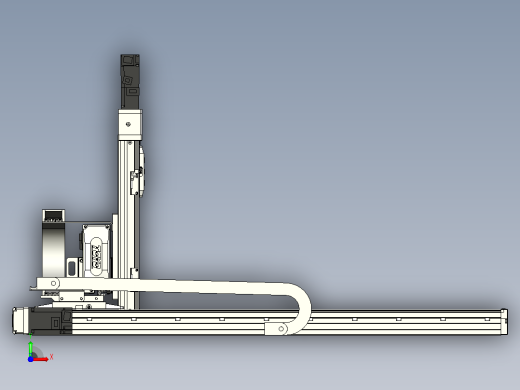 XYGT432-A1-850-400-250-M-C负载1-10KG 三轴悬臂模组 内嵌式 XYGT432-A1 替换TOYO模组滑台前视缩略图