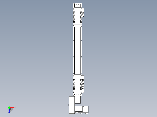 皮带直线轴双滑块型TPA-GCBS-50-P42-L125-QL-M10-N3俯视缩略图