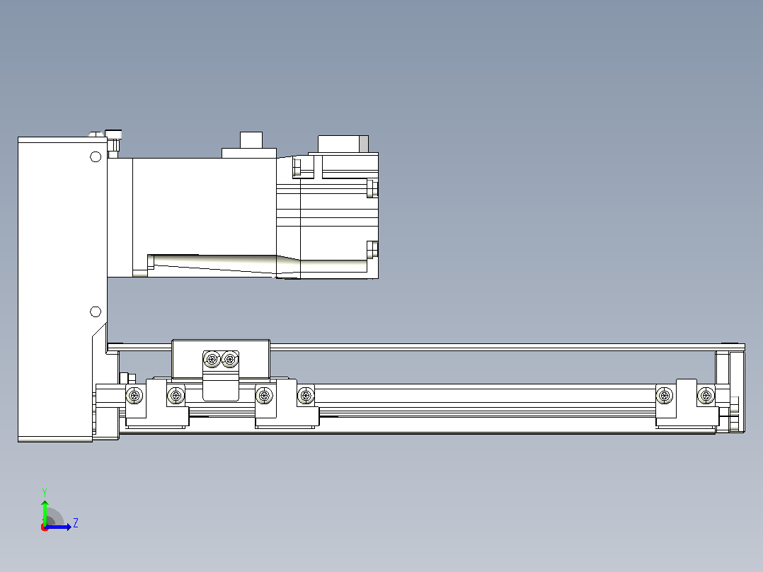 钢基模组TPA-KNR-4002C-200A1-MU-H1S2左视图