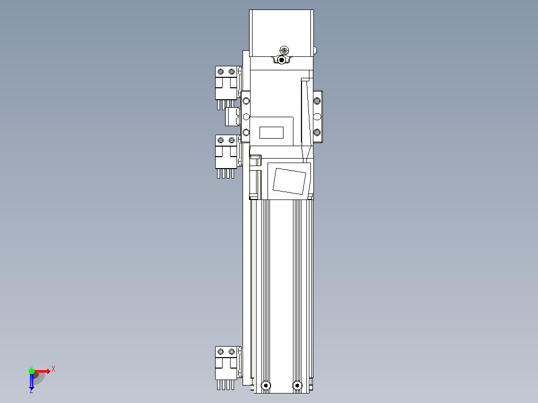钢基模组TPA-KNR-4002C-200A1-MU-H1S2俯视图