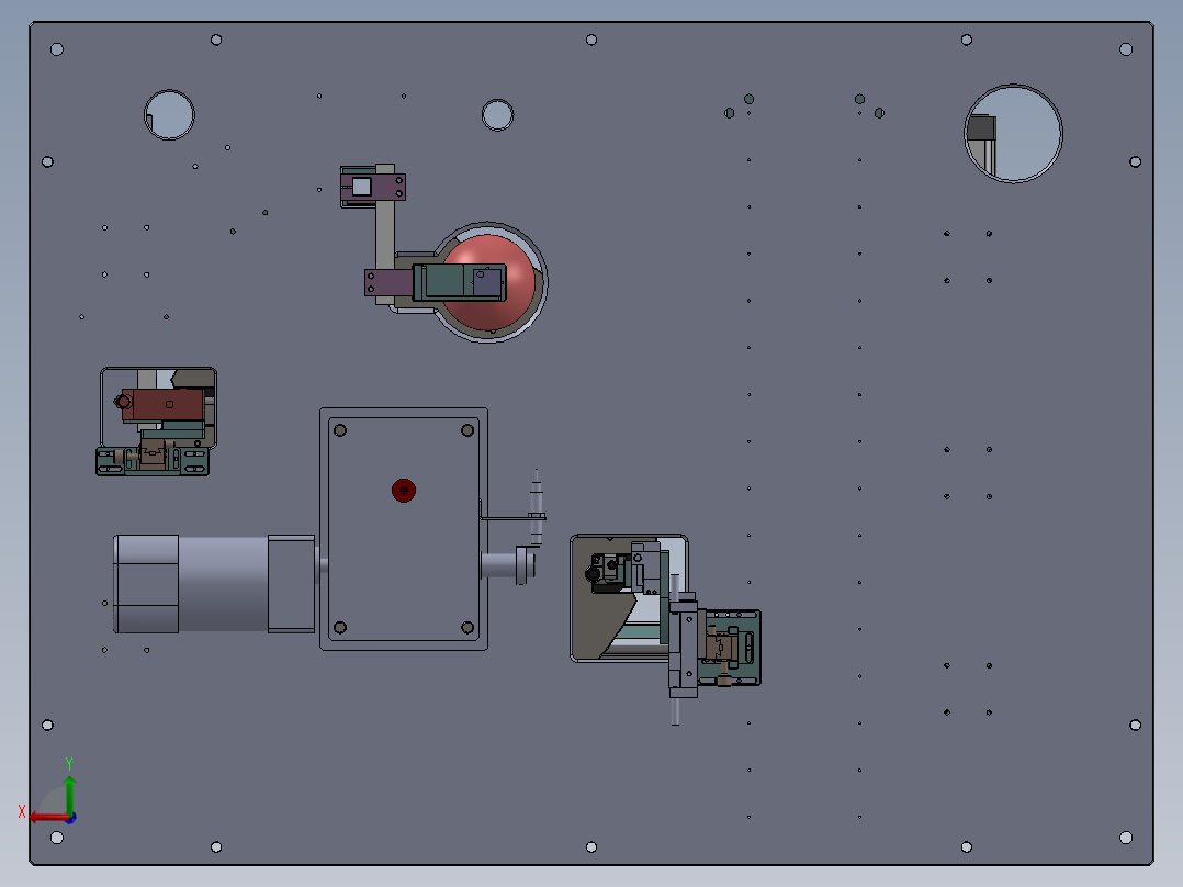 屏幕磁铁组装检测设备sw17可编辑后视图