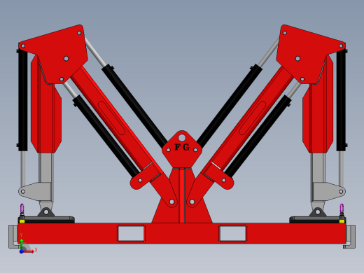卡车托盘固定器前视缩略图
