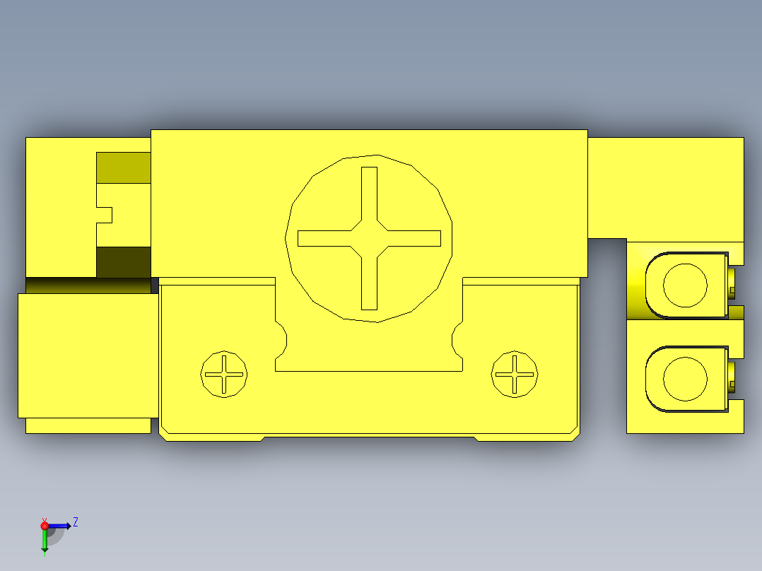 常用机械结构 (520)俯视图