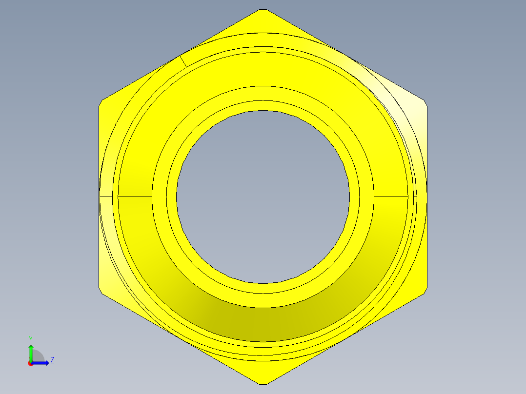 喇叭形 45D 半接头连接器-FLARE 45D 3-4 Tube OD 1-1-16-14 1-2 NPT.STEP左视图
