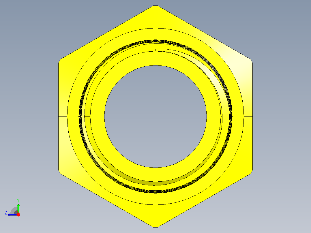 喇叭形 45D 半接头连接器-FLARE 45D 3-4 Tube OD 1-1-16-14 1-2 NPT.STEP右视图