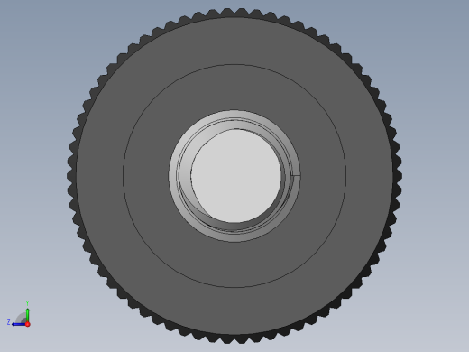 滚花旋钮-Knurled Knob 0.25x0.750x1.250.SLDPRT右视缩略图