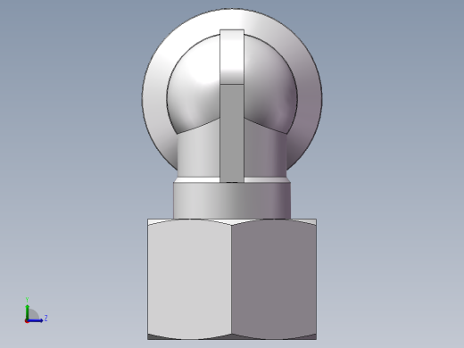 螺纹弯通APLF8-G01（1分8厘内螺纹）左视缩略图