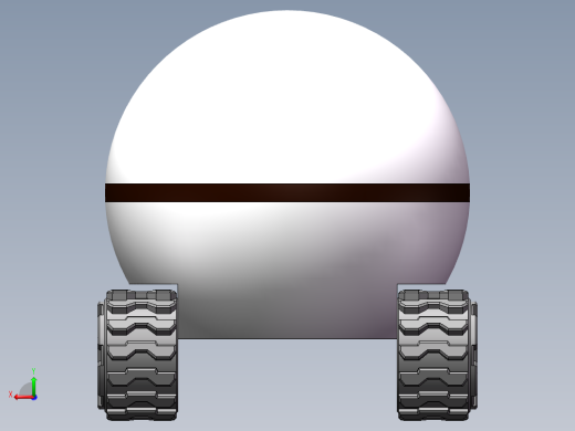 圆球陪伴机器人，超声波传感器后视缩略图