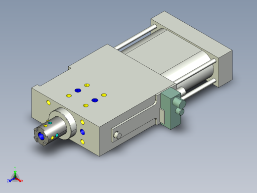 德克斯TUNKERS气缸数模SZK_63_1_B_T12_TUENKERS