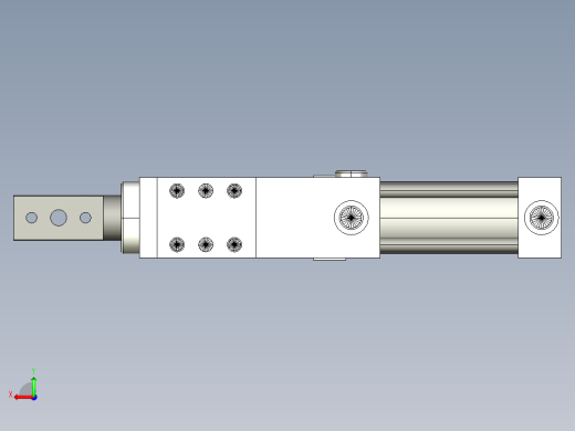 德克斯TUNKERS气缸数模SZK_63_1_A12_T12_TUENKERS后视缩略图