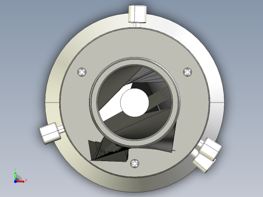 大恒相机镜头Daheng_HN-P-25M_3D_Modeling多系列图纸前视缩略图