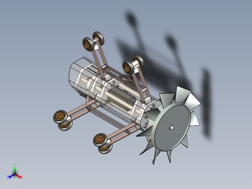 管道清污机器人