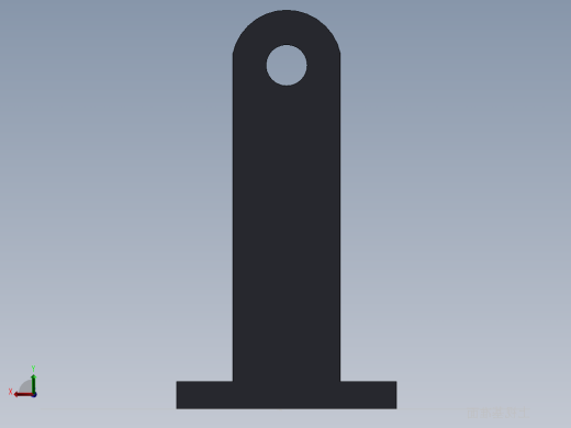 S46 摇臂支撑座后视缩略图