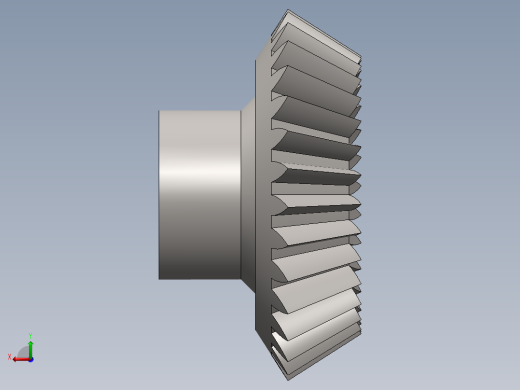 锥齿轮设计--SW后视缩略图