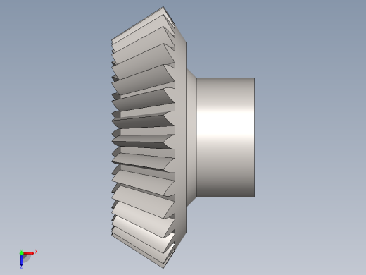 锥齿轮设计--SW俯视缩略图